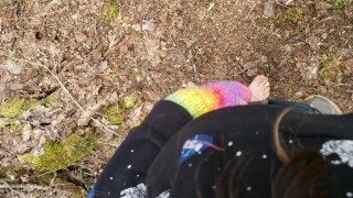 Standing Outdoor Piss In The Same Jeans As Earlier