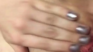 Fingering my 20 yr old pussy while I squirt and think about daddy’s cock