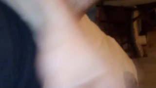 Edged from earlier cumshot