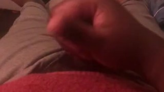 Just stroking my cock