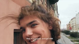   CZECH  HUNTER 523 - Long Haired Amateur Gets Barebacked