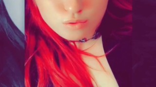 Red head Queen "Little Pink" likes to seduce 