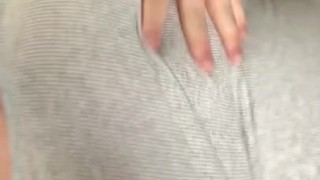 I love playing with my bit tits 