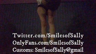 Public Pee & Outdoor Flashing at Night, Amateur Exhibitionist SmilesofSally
