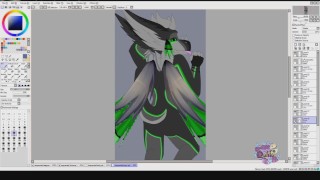 Sequential Body Pillow - Speedpaint (Commission)