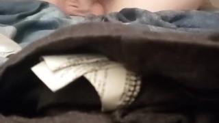 Massive cock AMATEUR teen fucks pocket pussy on Skype call with fan!!