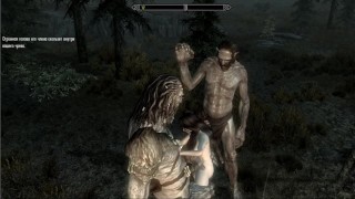 two huge giants  | 3d monster porno, Porno Game