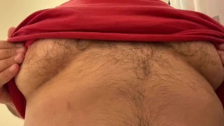 Man Tits in my shirt