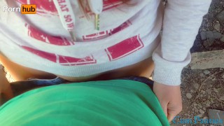 Stranger cum in me under the bridge
