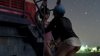 Max And Cloe Sneaky Sex At Abandonded Train Yard ■ Life Is Strange
