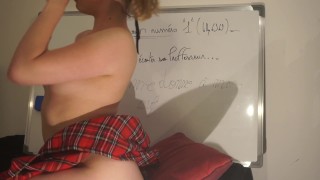 Étudiante salope leçon numéro 1 (le sexe)