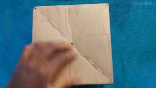 ASMR Teen Single Hand Unboxing of Stayhomehub Mug Pornhub Apparel Store Cup