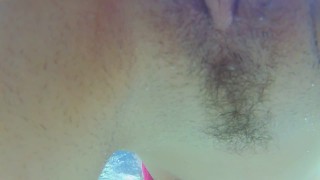 ANAL among Corals # Underwater Close Up SEX # Replace PLUG with DICK