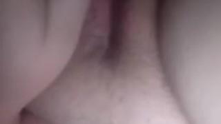 Chubby Girl Fucking Herself in Friend's Living Room
