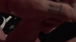 Wank and cum before bed