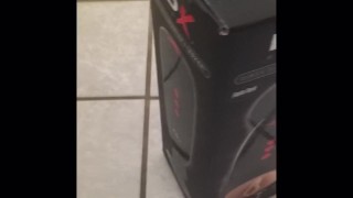 Got this new toy.. first F... cumming s00n..