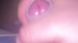 Cumming w/ a softie :) 