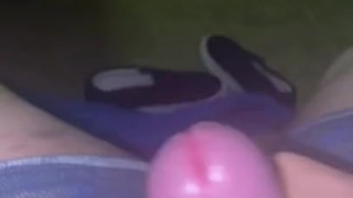 Cumming w/ a softie :) 