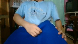 Asian jacking off on webcam
