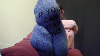 I CAN'T ADULT TODAY funny socks fetish by Gypsy Dolores