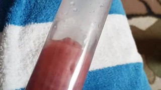 Cock pumping part 1 of 2 (small, medium, mushroom head cillinder)