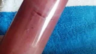 Cock pumping part 1 of 2 (small, medium, mushroom head cillinder)