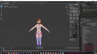 Model Edit to MMD video Speed Run