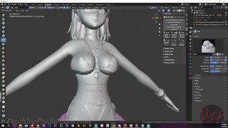 Model Edit to MMD video Speed Run