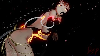 MMD R18 4k UHD Kangxi Kawaii Strike - Lips Are Movin