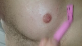 How to shave breasts?