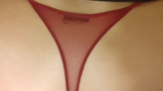 With my wife, fucking at my in-laws' house! Moans and hot thongs!