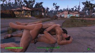Public and hot sex right on the street | Fallout porno