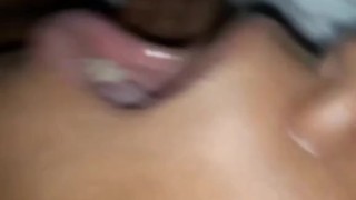 Cum in her mouth
