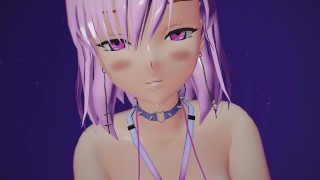 MMD R18 4k UHD Bondage Bikini Misaka Rose - Vibrations - 1068