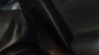 Jerking at gas station 