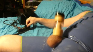 Pup cums on the Venus