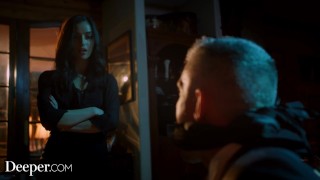 Deeper. Dominant Emily uses Mick for whatever she desires