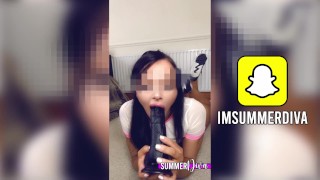 SNAPCHAT WHORE WANTS YOU TO CUM NO MATTER WHAT [SNAPCHAT COMPILATION]