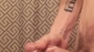 Pumping Out a Cumshot.