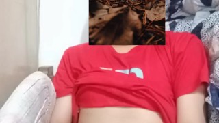 Hot teen stud jerking off