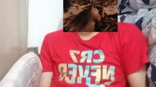 Hot teen stud jerking off