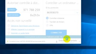 je vous présent teamViewer