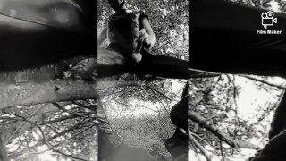 #Výstřik v sexy #overal na #veřejnosti 
