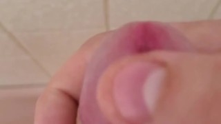 Getting hard in shower 