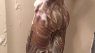 Taking A Shower