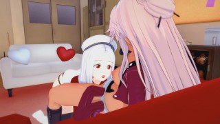 Fate Universe Hentai 3D (Lesbian) - Chloe x Irisviel von Einzbern