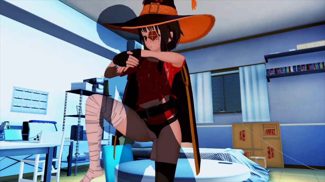 MEGUMIN из KONOSUBA - 3D Хентай