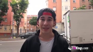 nude eating Busty Monica Neni tours around the city and gets pounded all over