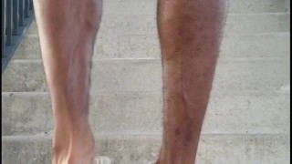 SHOWING MY YOUNG AFRICAN SOLES AFTER MY JOG