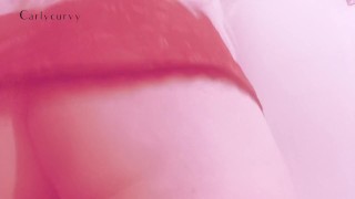 Blonde tight pussy and ass in your face in 2 short skirts! 